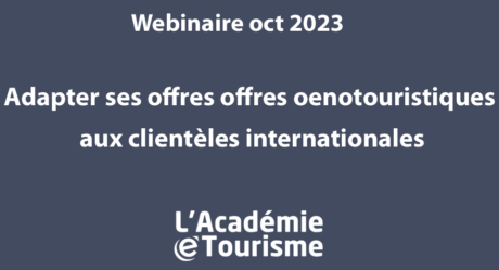 Webinaire oenotourisme